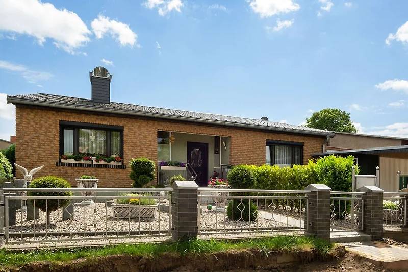 Exterieur vakantiehuis (zomer)