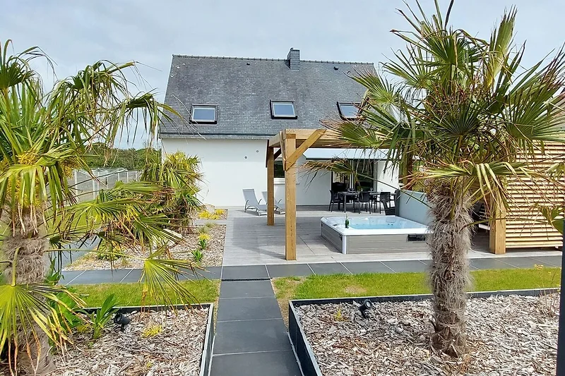 Exterieur vakantiehuis (zomer)