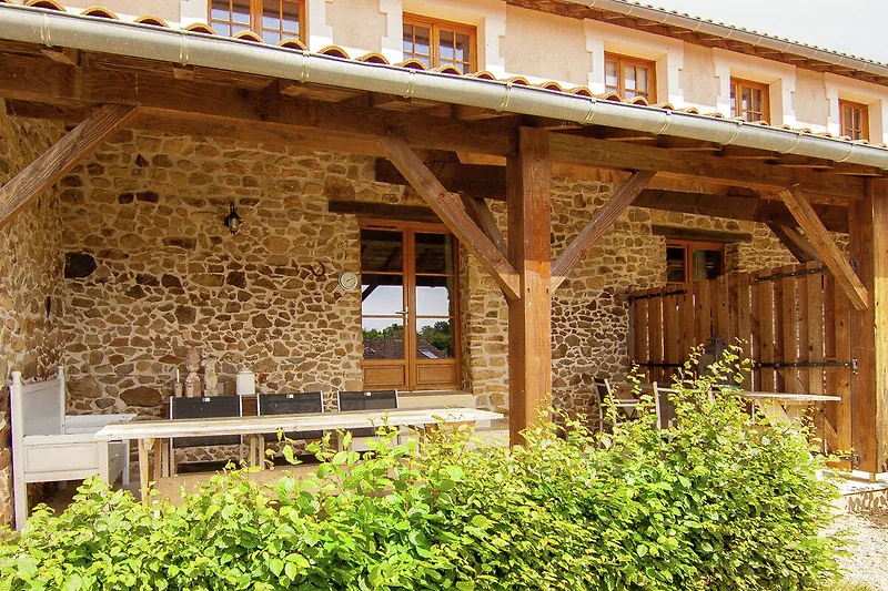 Exterieur vakantiehuis (zomer)
