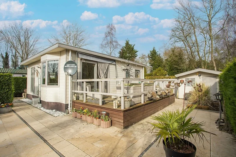 Außenseite Ferienhaus (Sommer)