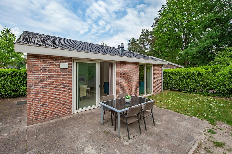 Außenseite Ferienhaus (Sommer)