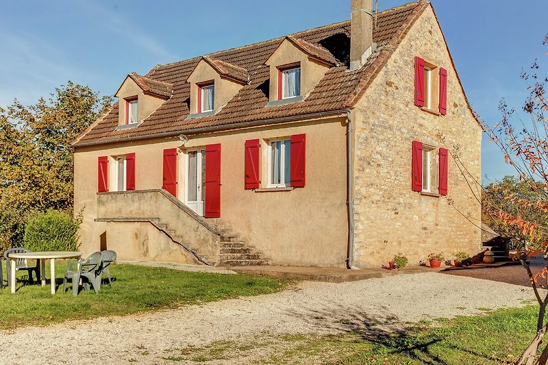 Außenseite Ferienhaus (Sommer)