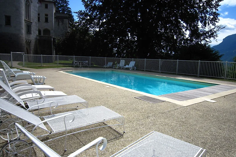 Schwimmbad des Ferienhauses
