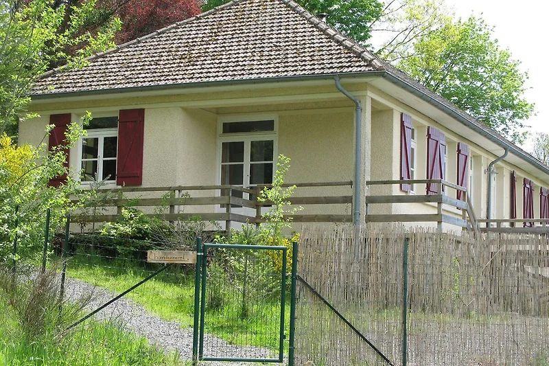 Exterieur vakantiehuis (zomer)