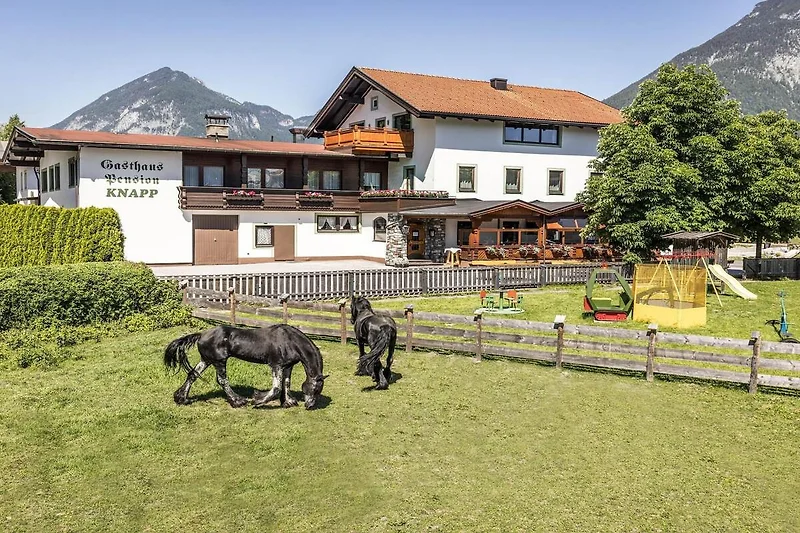 Außenseite Ferienhaus (Sommer)