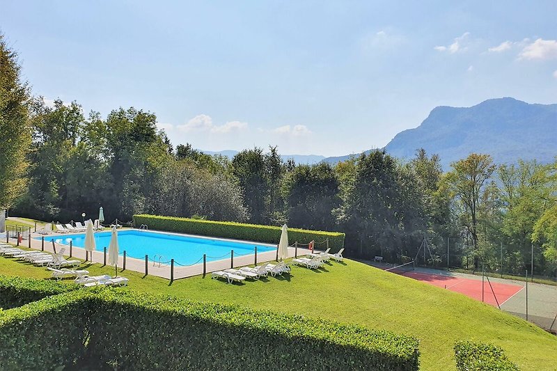 Schwimmbad des Ferienhauses