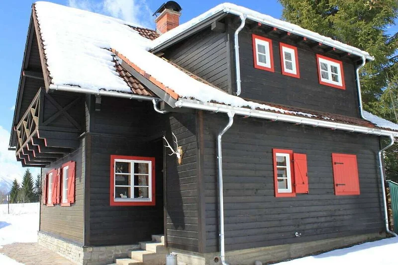 Exterieur vakantiehuis (zomer)