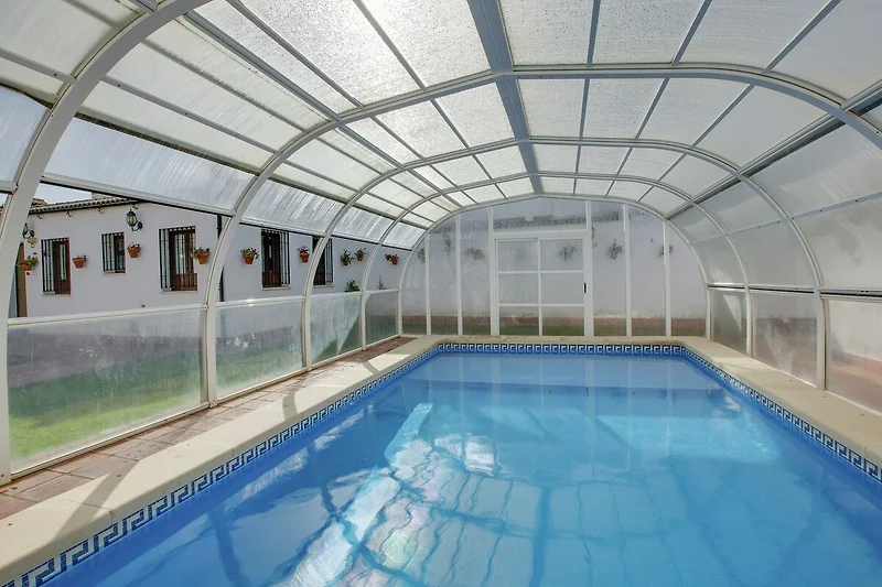 Schwimmbad des Ferienhauses