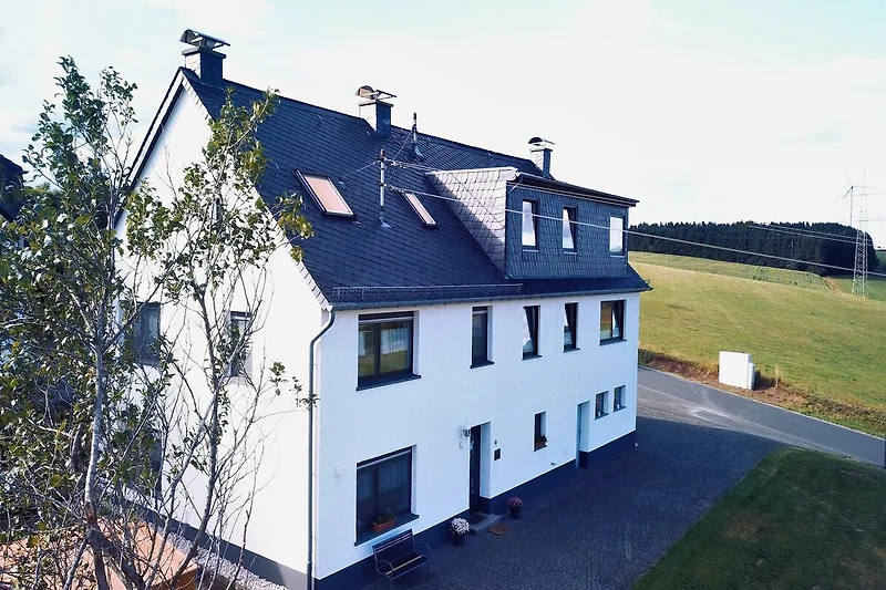 Exterieur vakantiehuis (zomer)