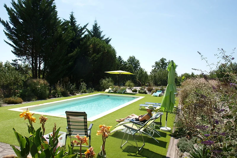 Schwimmbad des Ferienhauses