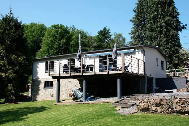 Exterieur vakantiehuis (zomer)