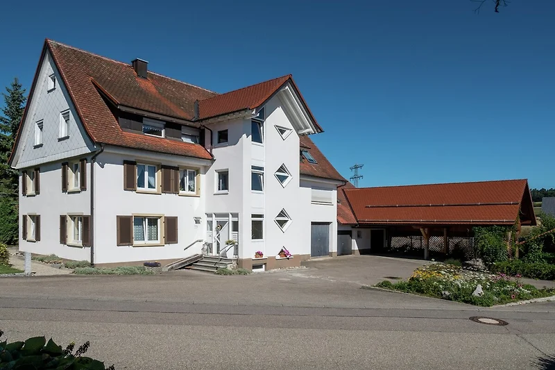 Exterieur vakantiehuis (zomer)