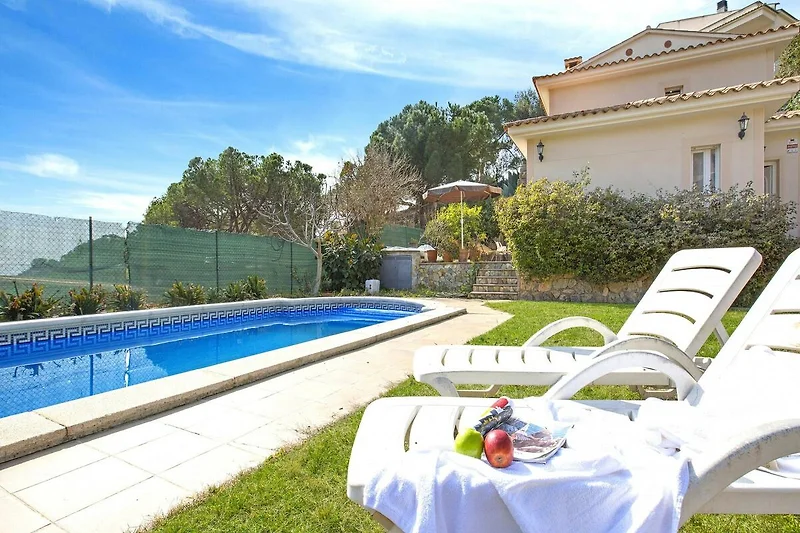 Exterieur vakantiehuis (zomer)