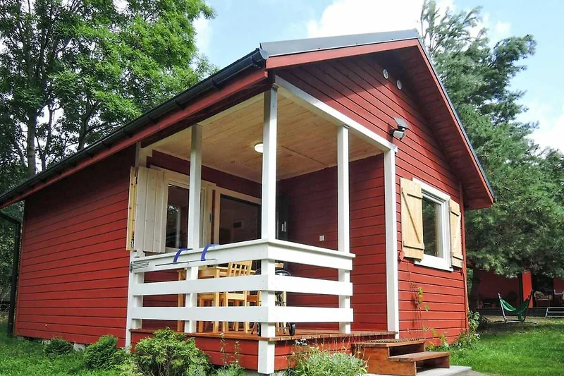Außenseite Ferienhaus (Sommer)