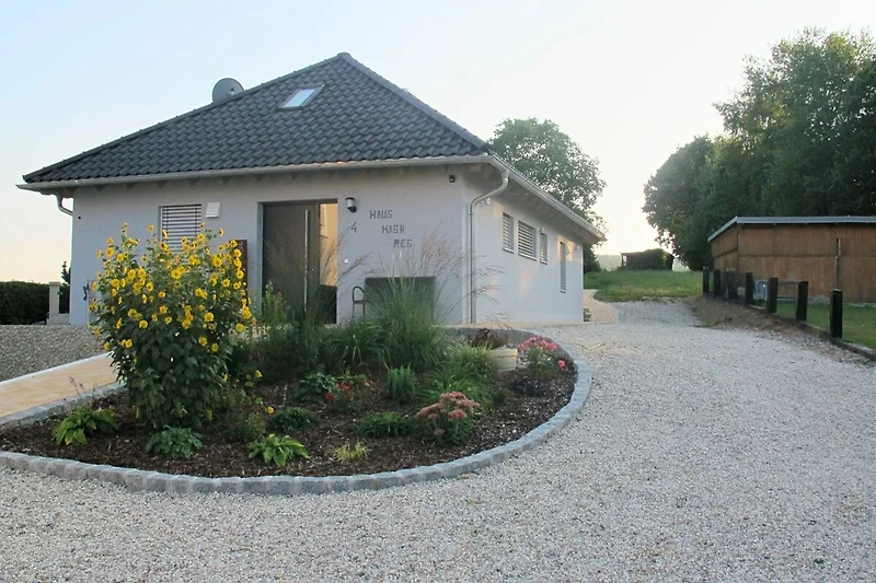 Exterieur vakantiehuis (zomer)