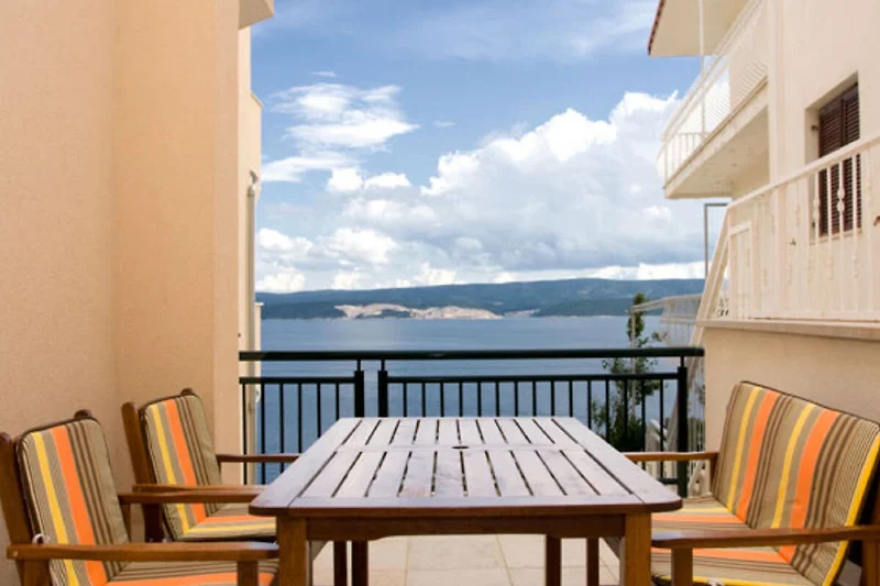 Aussicht vom Ferienhaus (Sommer)