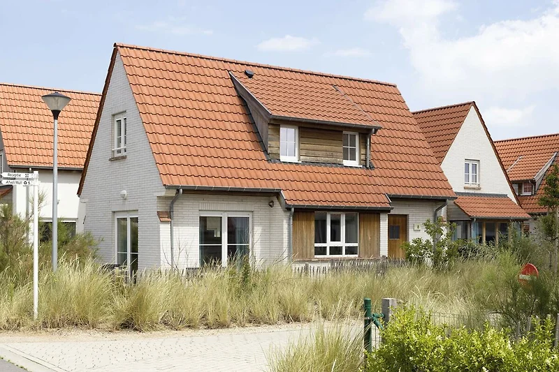 Außenseite Ferienhaus (Sommer)