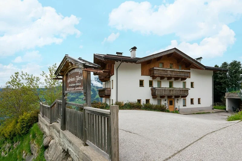 Außenseite Ferienhaus (Sommer)