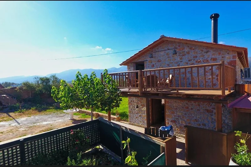 Exterieur vakantiehuis (zomer)