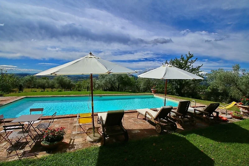 Piscina casa vacanze