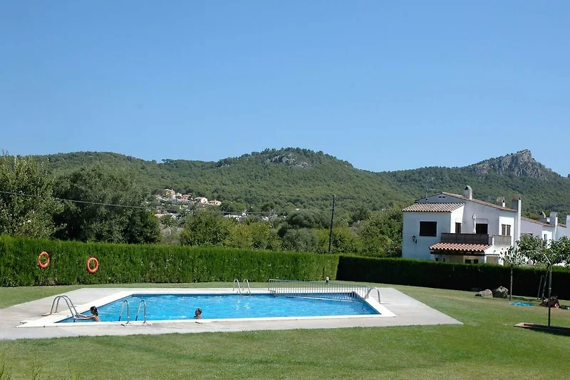 Schwimmbad des Ferienhauses