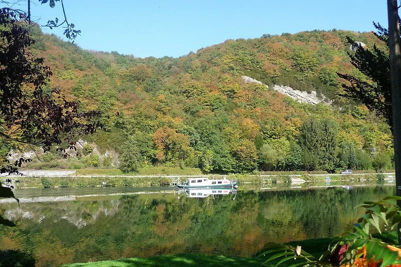 Aussicht vom Ferienhaus (Sommer)