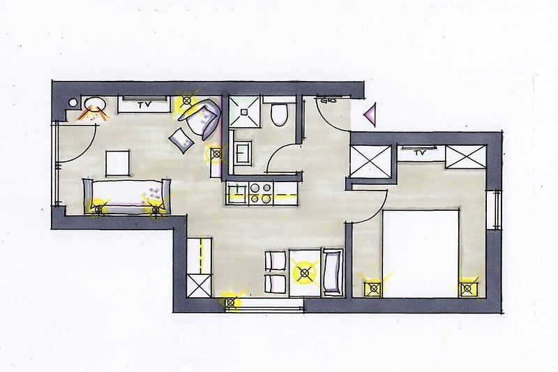 Plan d'étage