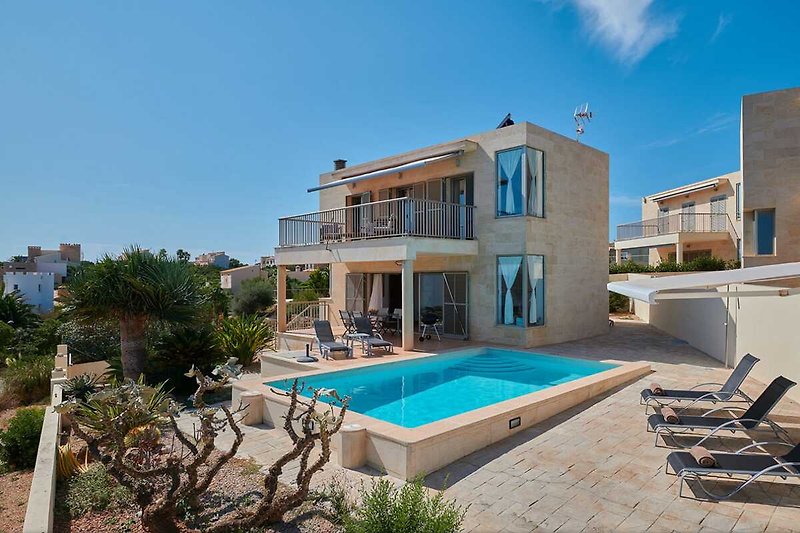 Exterieur vakantiehuis (zomer)