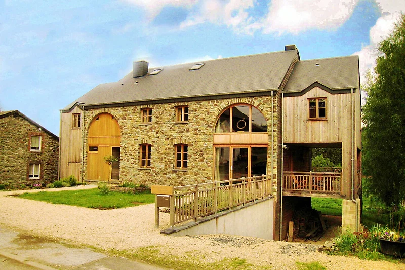 Exterieur vakantiehuis (zomer)