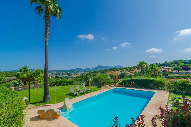 Schwimmbad des Ferienhauses