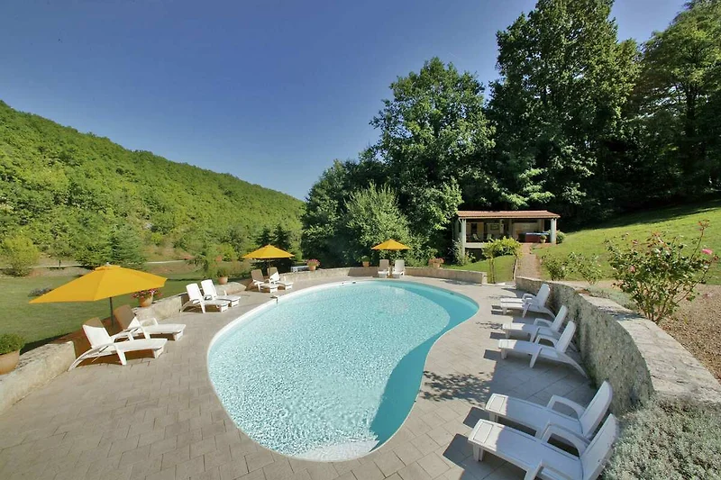 Schwimmbad des Ferienhauses