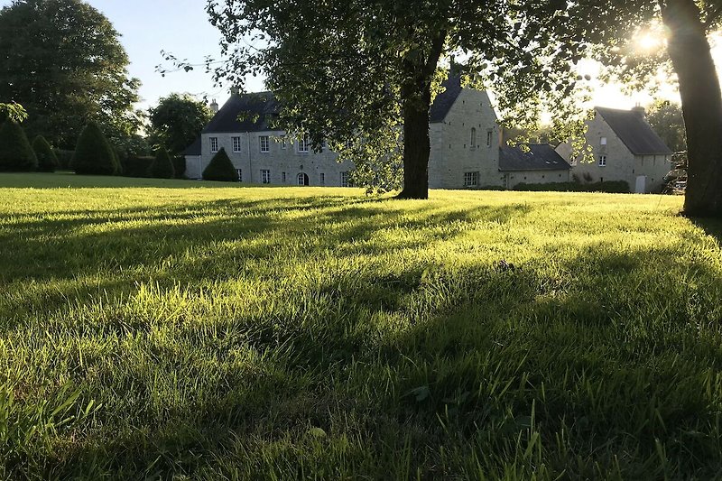 Außenseite Ferienhaus (Sommer)