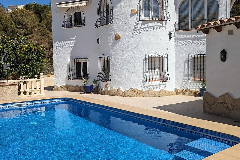 Schwimmbad des Ferienhauses