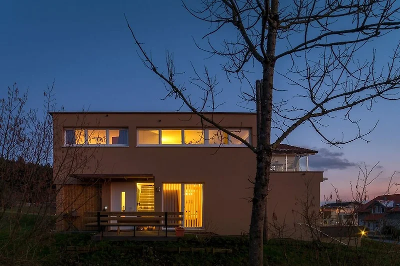 Exterieur vakantiehuis (zomer)