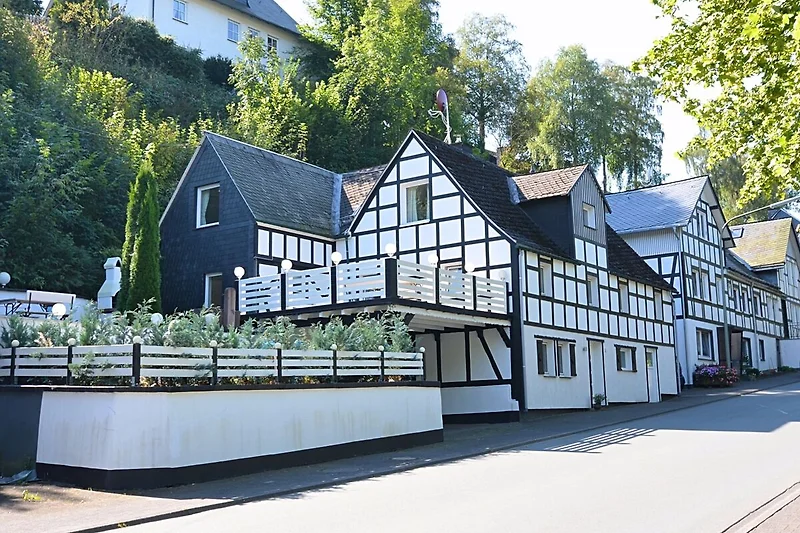 Exterieur vakantiehuis (zomer)