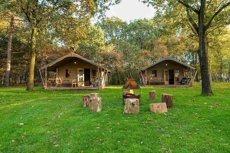Exterieur vakantiehuis (zomer)