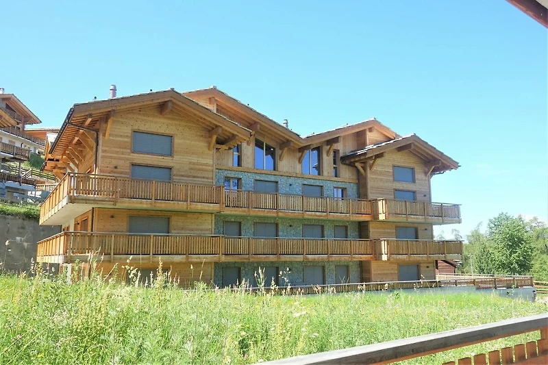 Exterieur vakantiehuis (zomer)