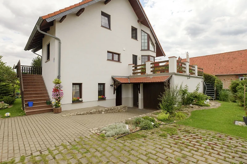 Exterieur vakantiehuis (zomer)