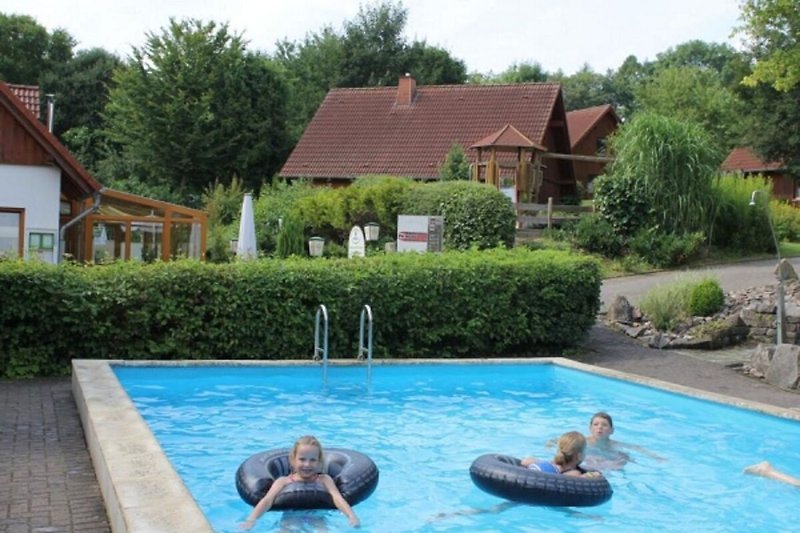 Schwimmbad des Ferienhauses