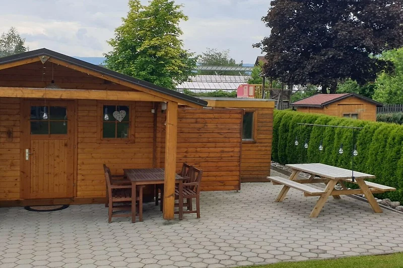 Exterieur vakantiehuis (zomer)