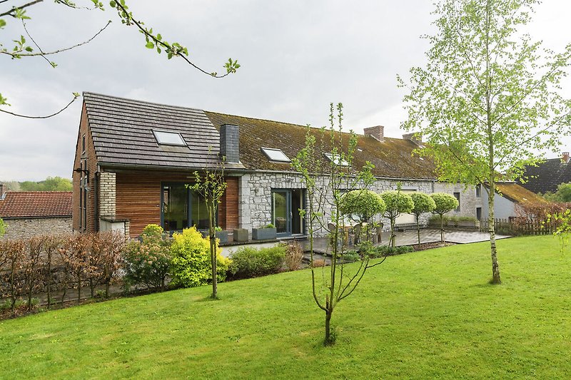 Exterieur vakantiehuis (zomer)