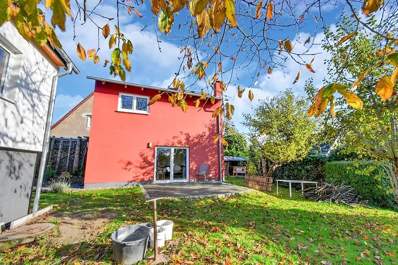 Exterieur vakantiehuis (zomer)