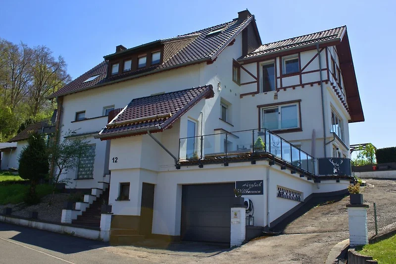 Außenseite Ferienhaus (Sommer)