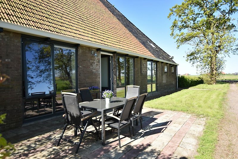 Exterieur vakantiehuis (zomer)