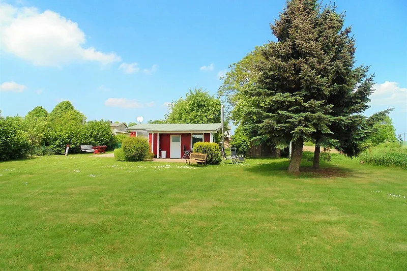 Exterieur vakantiehuis (zomer)