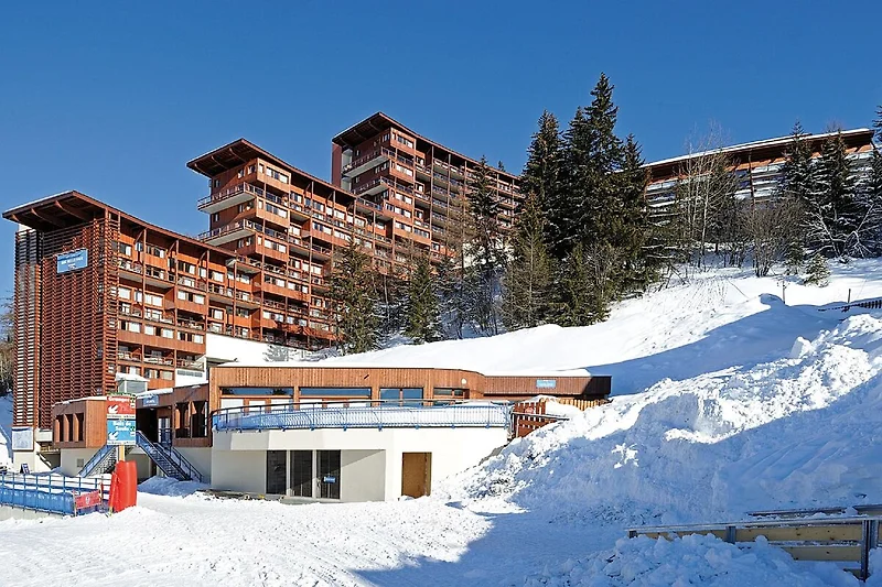 Exterieur vakantiehuis (winter)