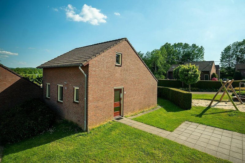 Exterieur vakantiehuis (zomer)