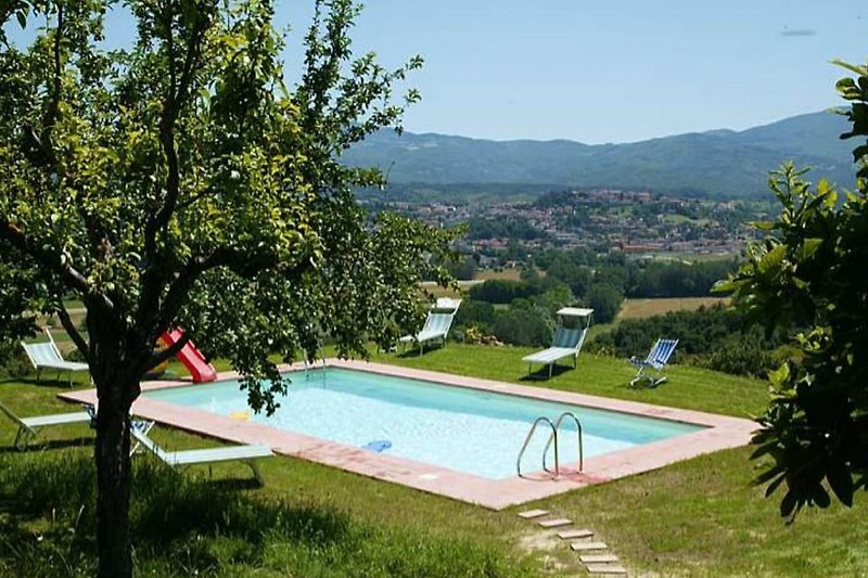 Schwimmbad des Ferienhauses