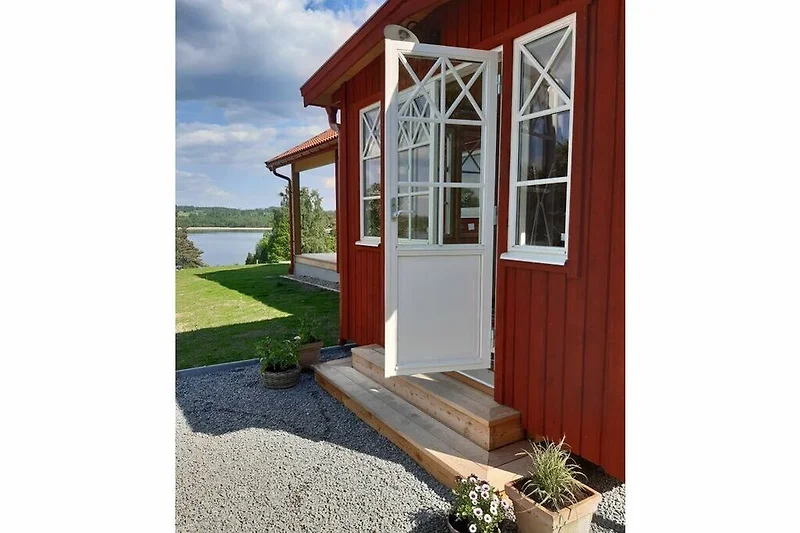 Exterieur vakantiehuis (zomer)