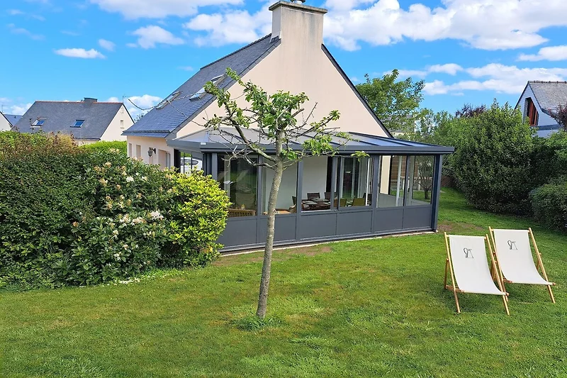 Exterieur vakantiehuis (zomer)